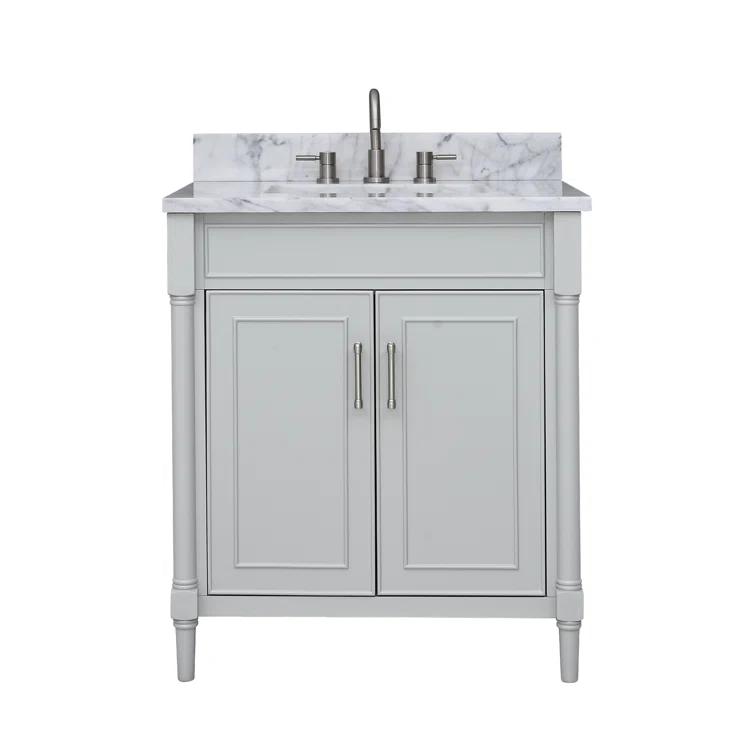 Joss & Main Addison 31'' Single Bathroom Vanity with Marble Top