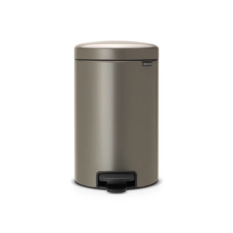 Brabantia Newicon Step On Trash Can, 5.3 Gallon (20 Liter)