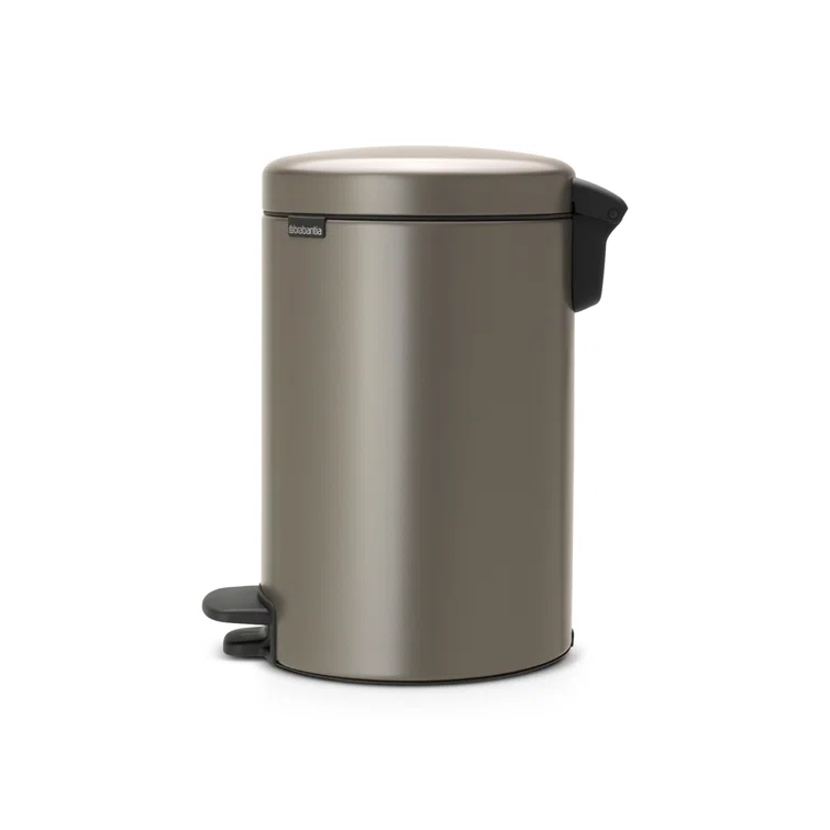 Brabantia Newicon Step On Trash Can, 5.3 Gallon (20 Liter)