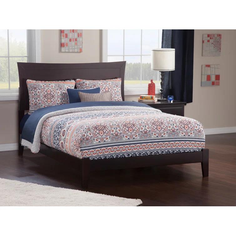 Metro Low Profile Solid Wood Platform Bed