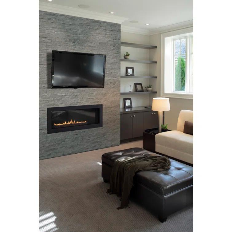 6" x 18" Stacked Natural Stone Ledger Panel Corner Wall Tile