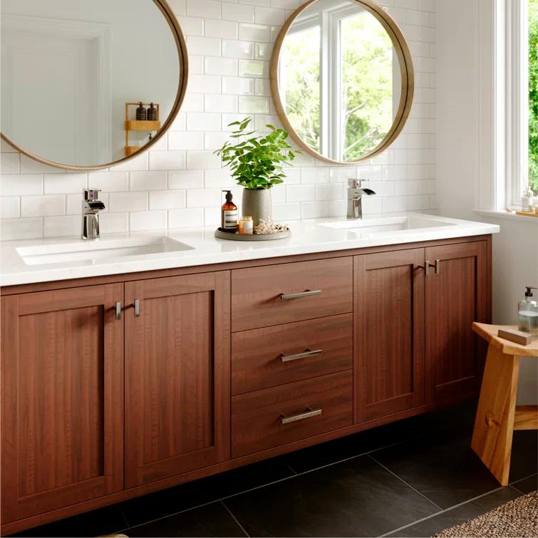 Karran Kassel Single Handle Single Hole Basin Bathroom Faucet With Matching Pop-up Drain