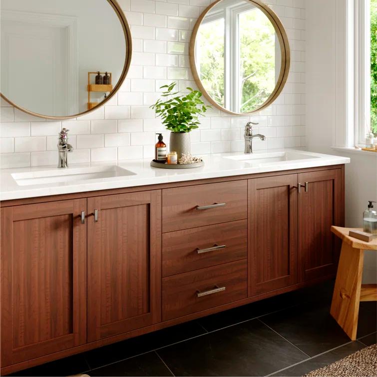 Karran Dartford Single Handle Single Hole Basin Bathroom Faucet With Matching Pop-up Drain