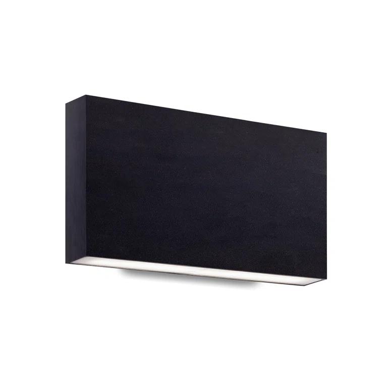 Mica Aluminum LED Flush Mounted Sconce