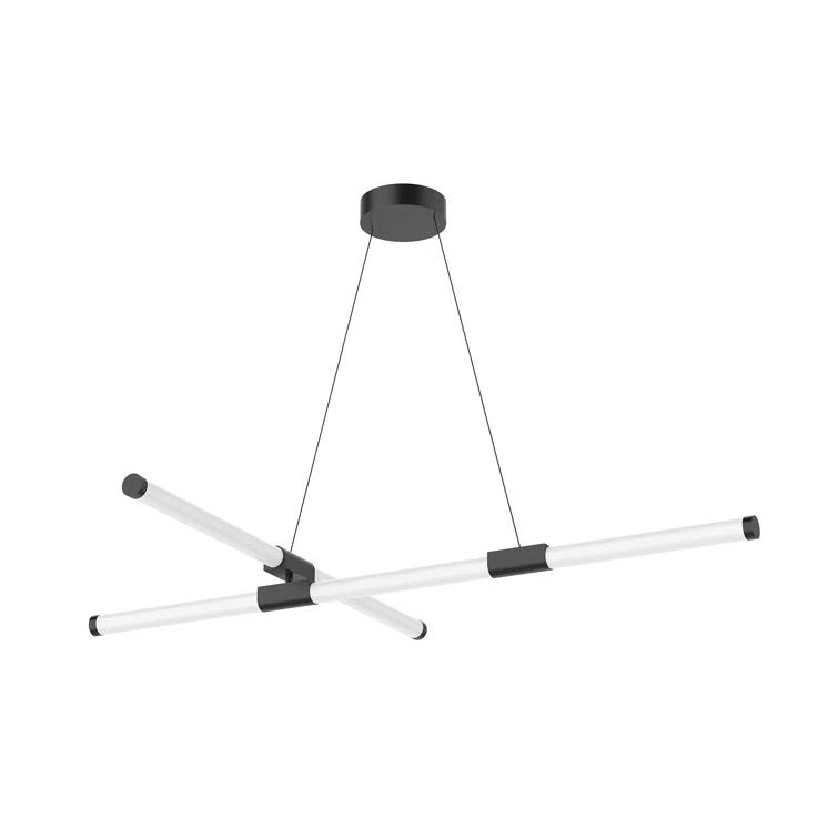 Akari 2 - Light Dimmable LED Modern Linear Chandelier