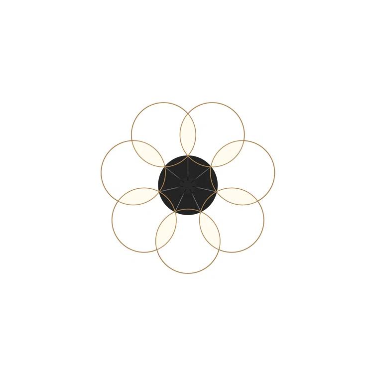 1 - Light LED Unique/Statement Pendant