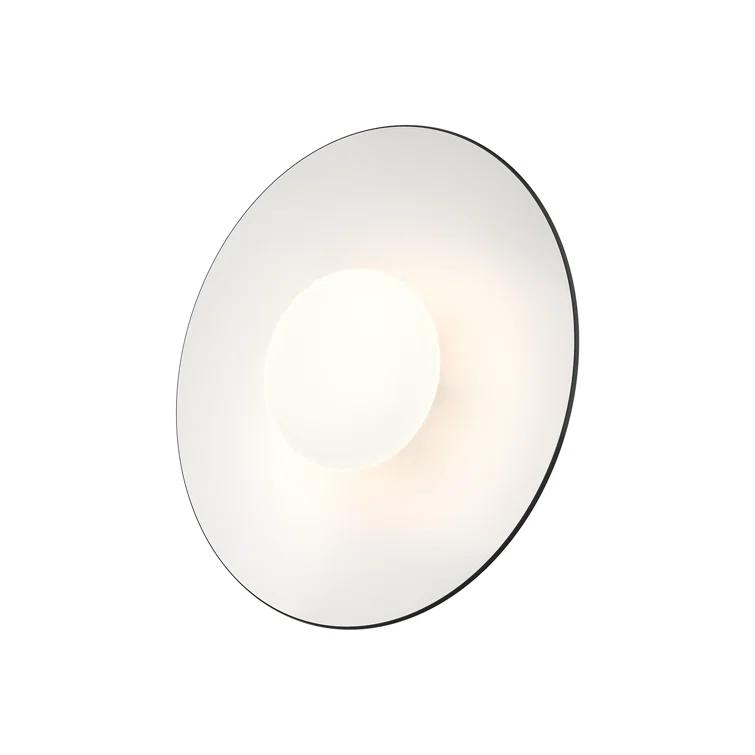 Cruz Glass LED Semi Flush Mount