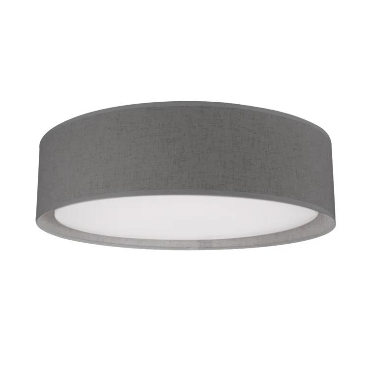 Dalton Fabric LED Flush Mount