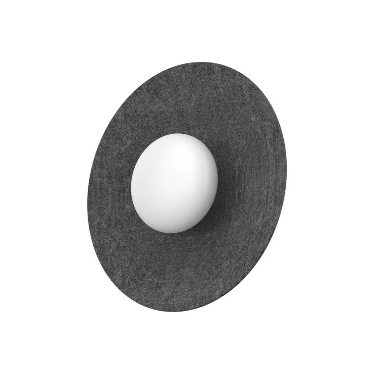 Cruz Fabric LED Semi Flush Mount