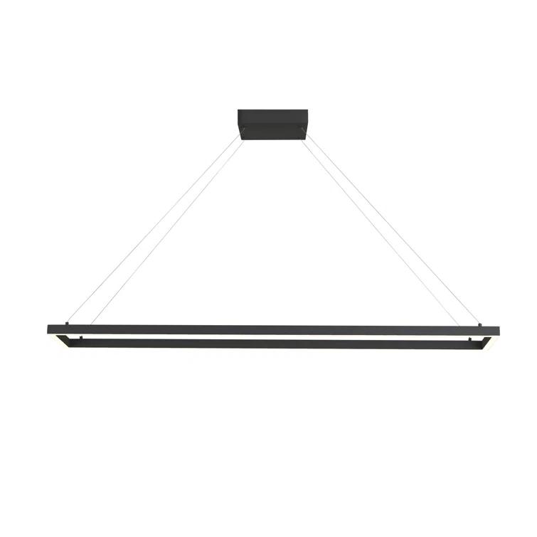 Piazza Dimmable LED Square / Rectangle Chandelier