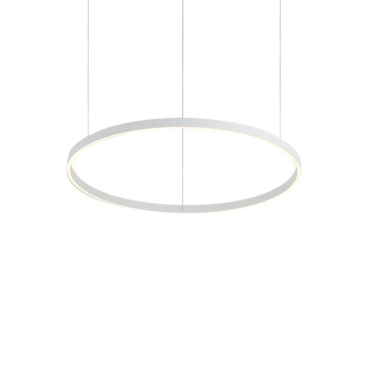 Cerchio Dimmable LED Geometric Chandelier
