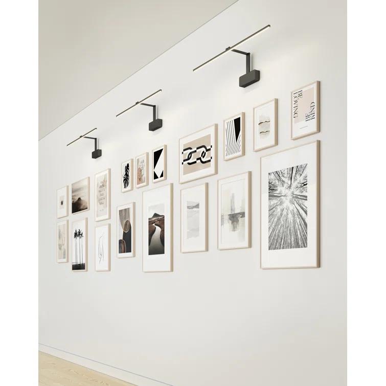 Kuzco Lighting Vega 34'' Dimmable LED Wall Mounted Picture Light