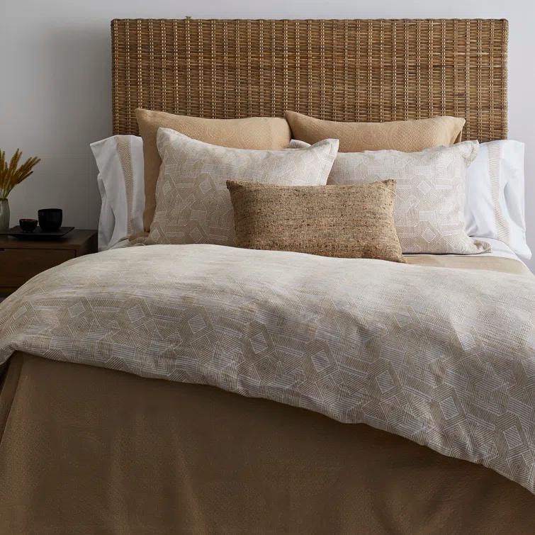 Ann Gish Met X Ann Gish Traditional Cotton Geometric Shapes Duvet Cover Set