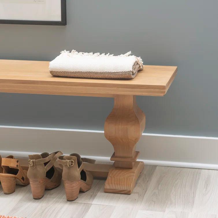 Strickler Solid Wood Bench