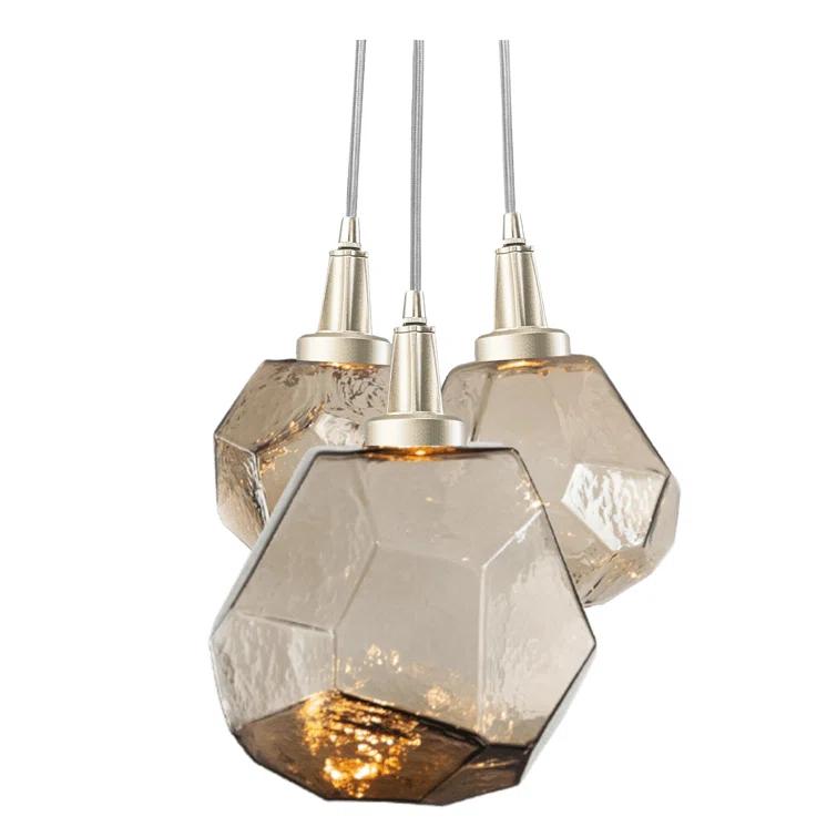 Gem 3 - Light LED Cluster Pendant