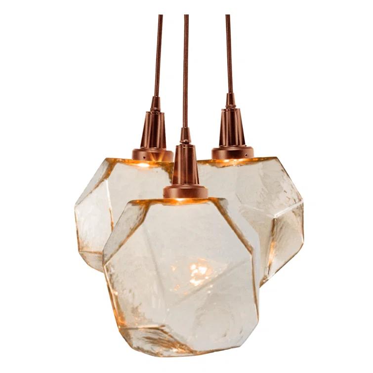 Gem 3 - Light LED Cluster Pendant