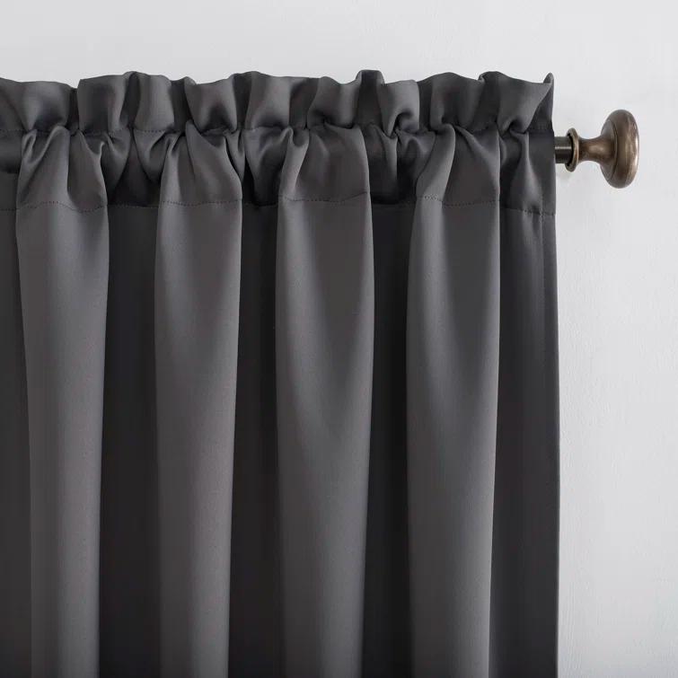 Wayfair Basics® Thermal Blackout Rod Pocket Curtain Panel