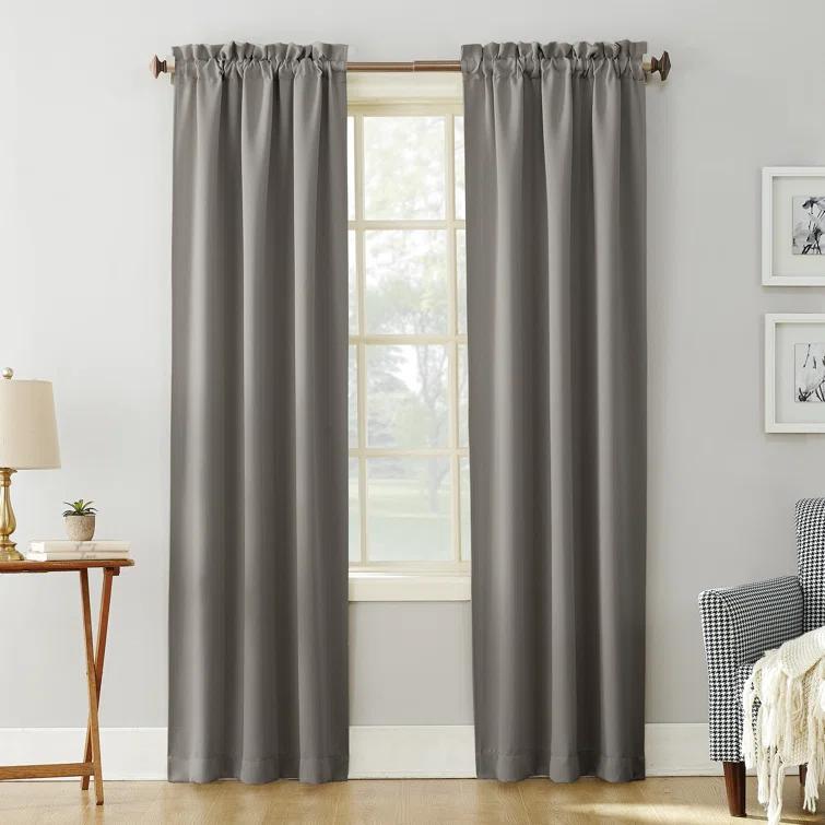 Wayfair Basics® Thermal Blackout Rod Pocket Curtain Panel