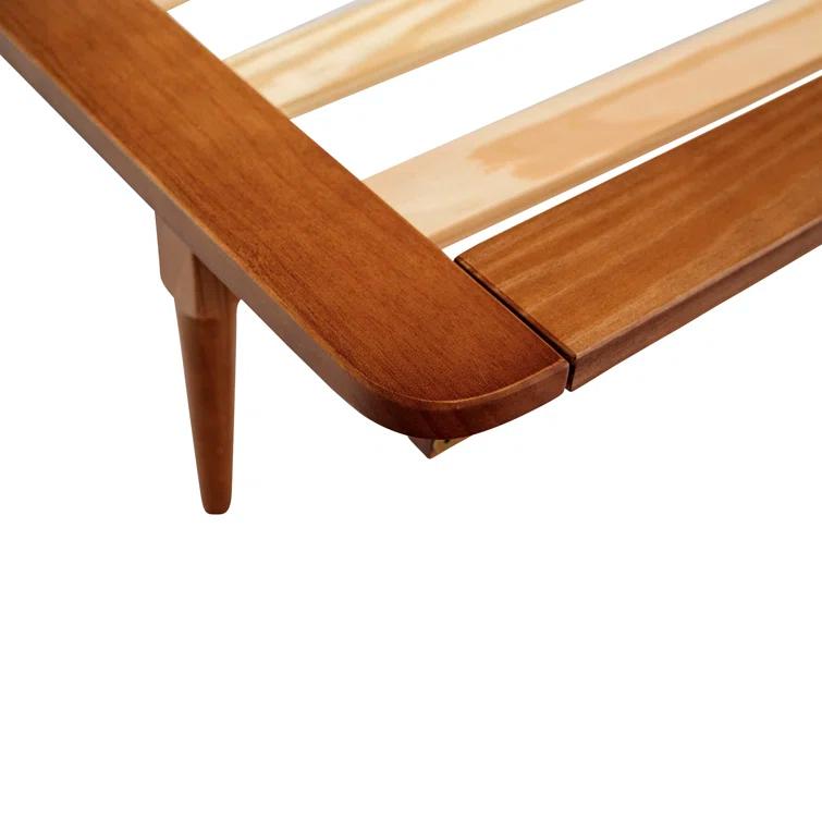 Henline Solid Wood Platform Spindle Bed