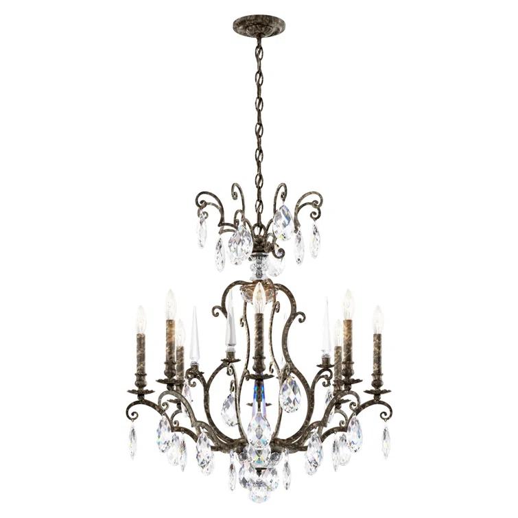 Renaissance Nouveau 8 - Light Dimmable Classic / Traditional Chandelier