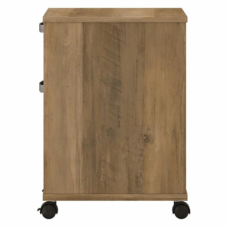 Cowden 16"W 2 -Drawer Mobile Vertical Filing Cabinet