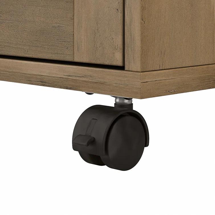 Cowden 16"W 2 -Drawer Mobile Vertical Filing Cabinet