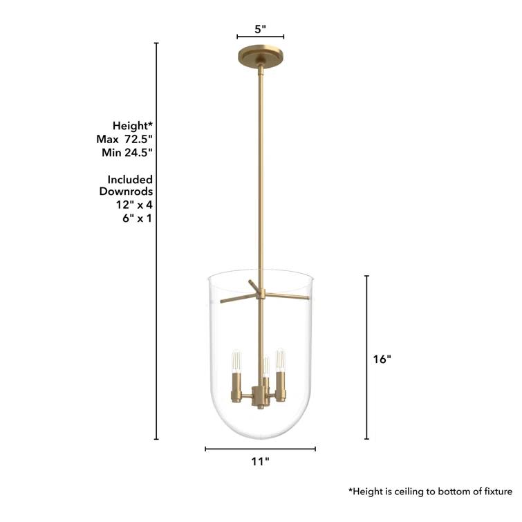 Sacha 3 - Light Urn Pendant