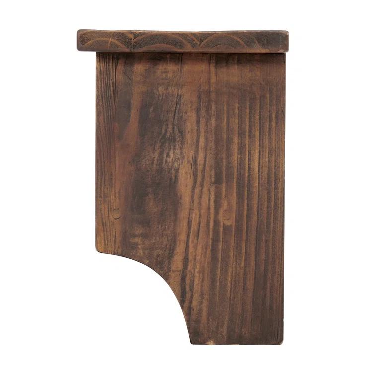 48 in. Pomona Metal & Wood Entryway Coat Hook with Storage Cubbies