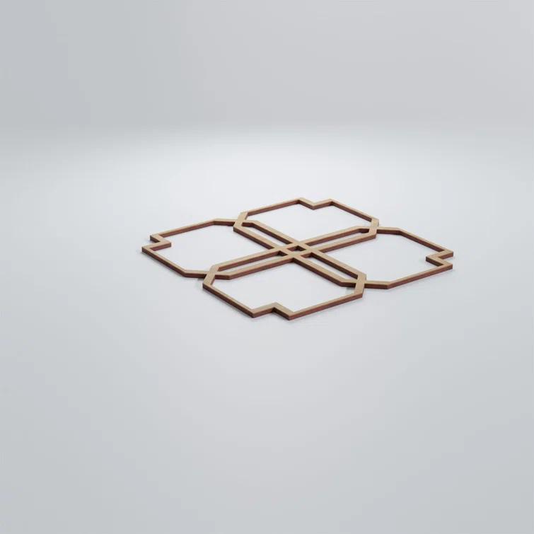 Ekena Millwork Englewood Decorative Fretwork Wood Wall Panels