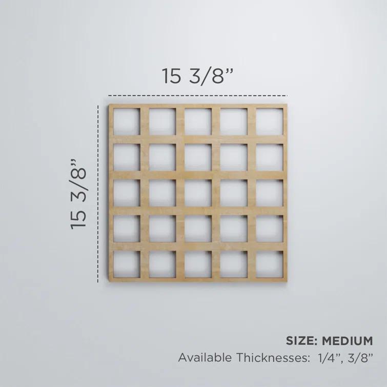 Ekena Millwork Manchester Decorative Fretwork Wood Wall Panels