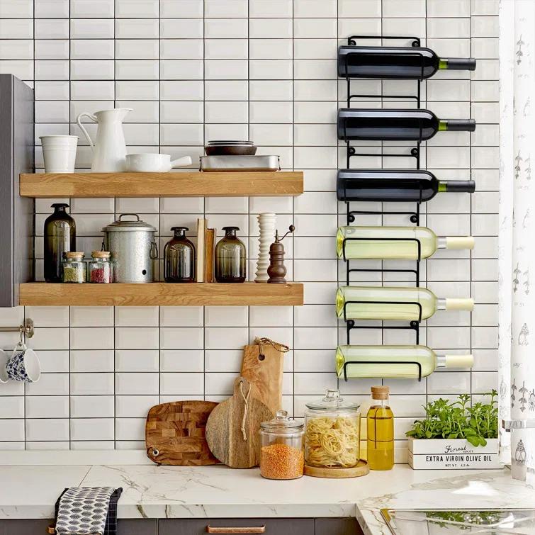 Sorbus 6-Tier Wall Mounted Metal Towel Rack