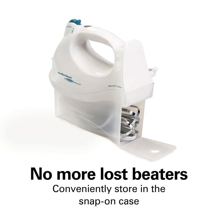Hamilton Beach 62695V Hamilton Beach® Hand Mixer with Snap-on Case