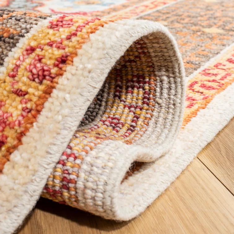 Safavieh Hand Knotted 80% Wool And 20% Cotton Southwestern Rug