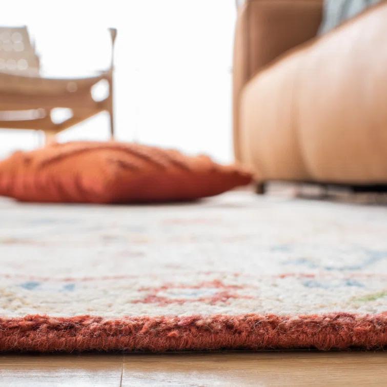 Safavieh Hand Knotted 80% Wool And 20% Cotton Southwestern Rug