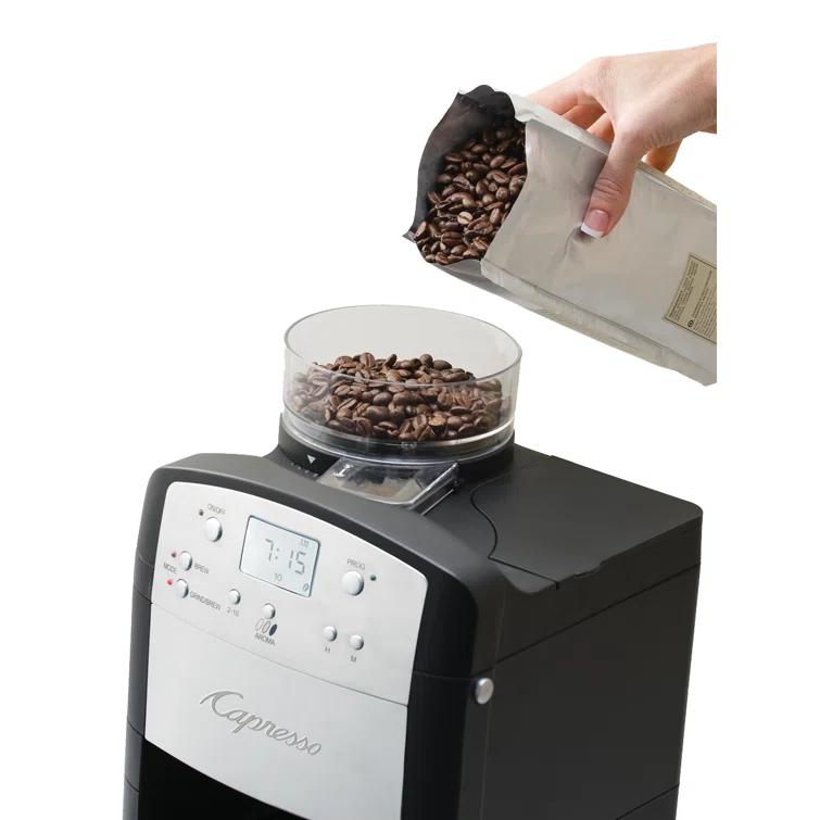 Capresso CoffeeTEAM GS Grind & Brew Coffee Maker
