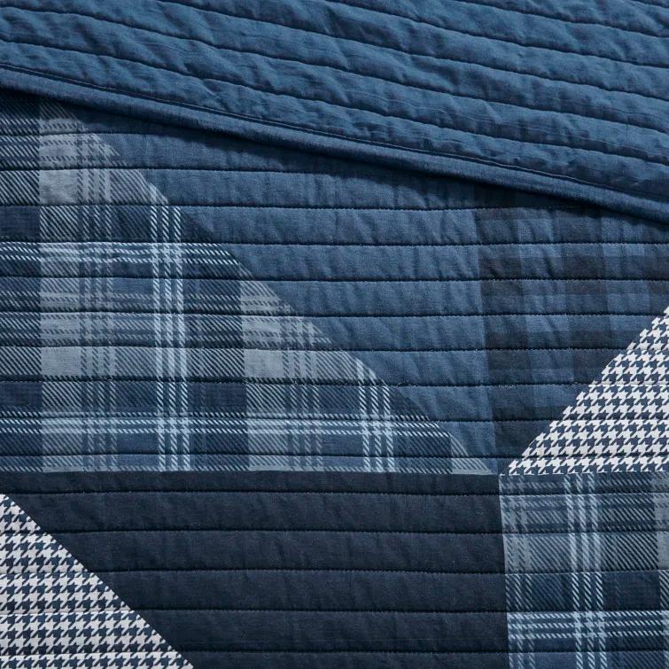 Woolrich Olsen 3 Piece Oversized Cotton Quilt Set