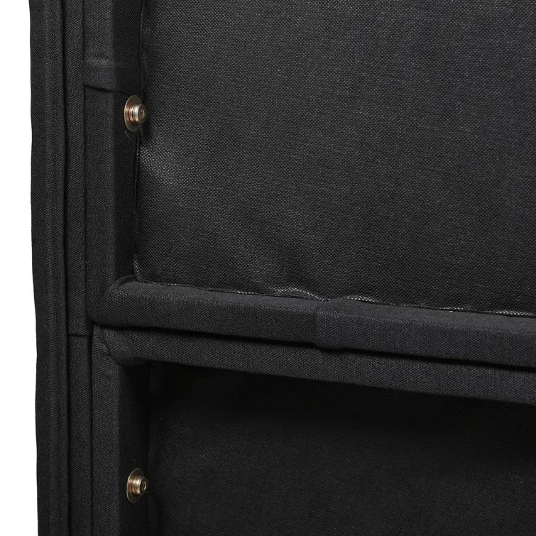 Coleman Upholstered Wingback Bed