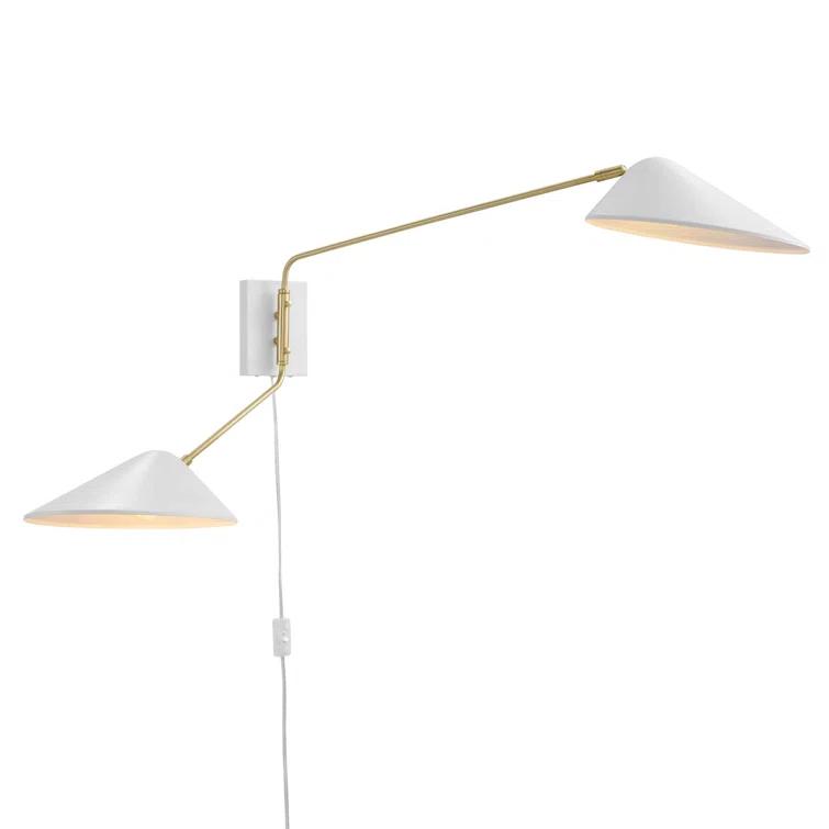 Modway Journey 2-Light Swing Arm Wall Sconce
