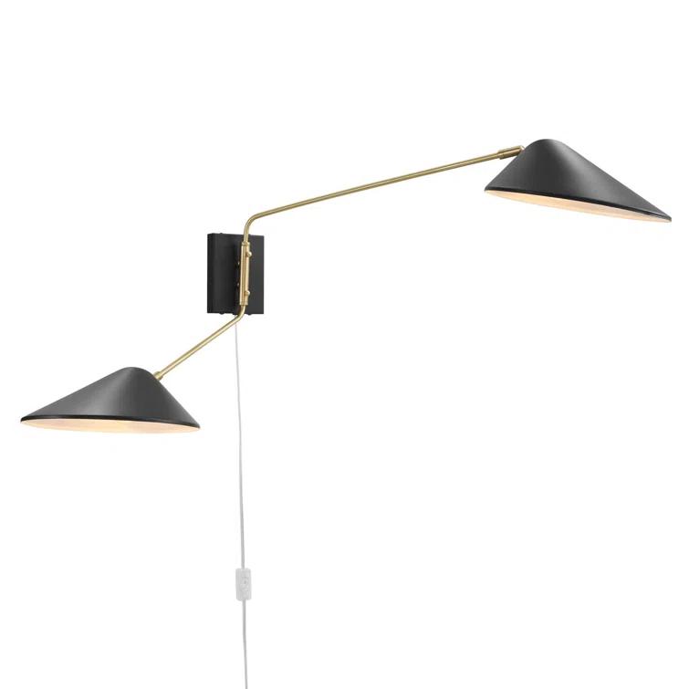 Modway Modway Journey 2-Light Swing Arm Wall Sconce