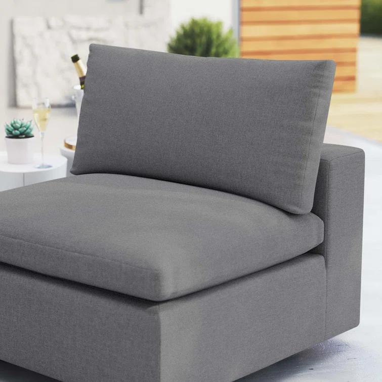 Modway Commix Sunbrella Outdoor Patio Armless Chair
