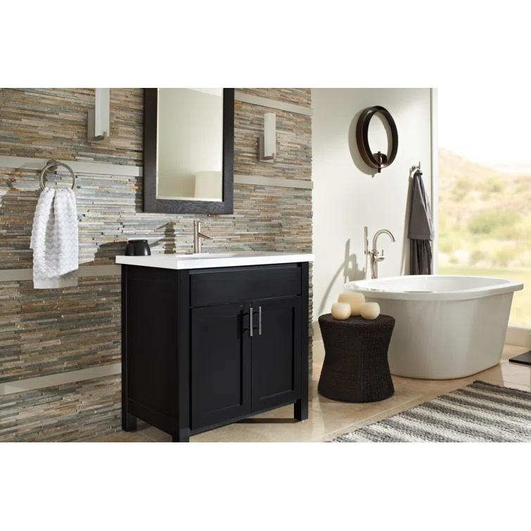 Trinsic Single Handle Floor Mounted Freestanding Tub Filler
