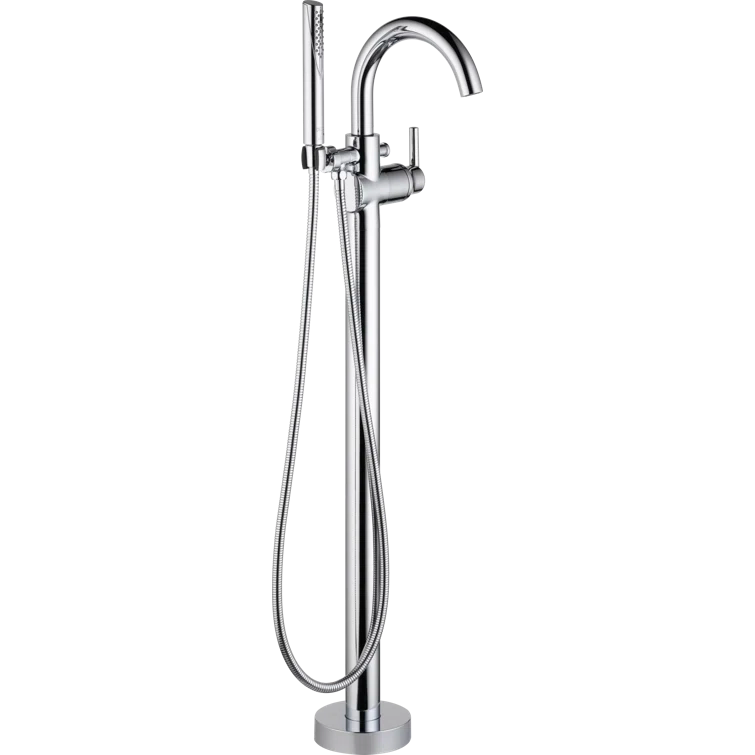 Trinsic Single Handle Floor Mounted Freestanding Tub Filler