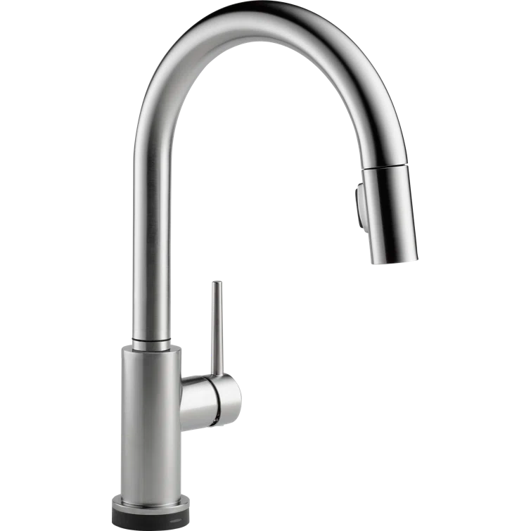 Trinsic Pull Down Sprayer Touch Kitchen Sink Faucet, Touch Control Kitchen Faucet