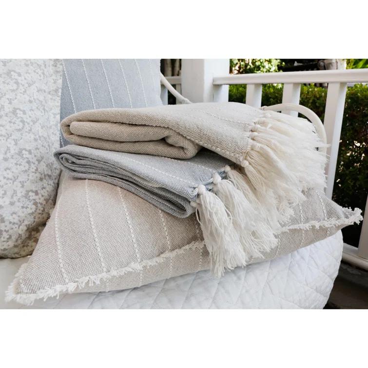 Pom Pom At Home Henley Handmade Throw Blanket