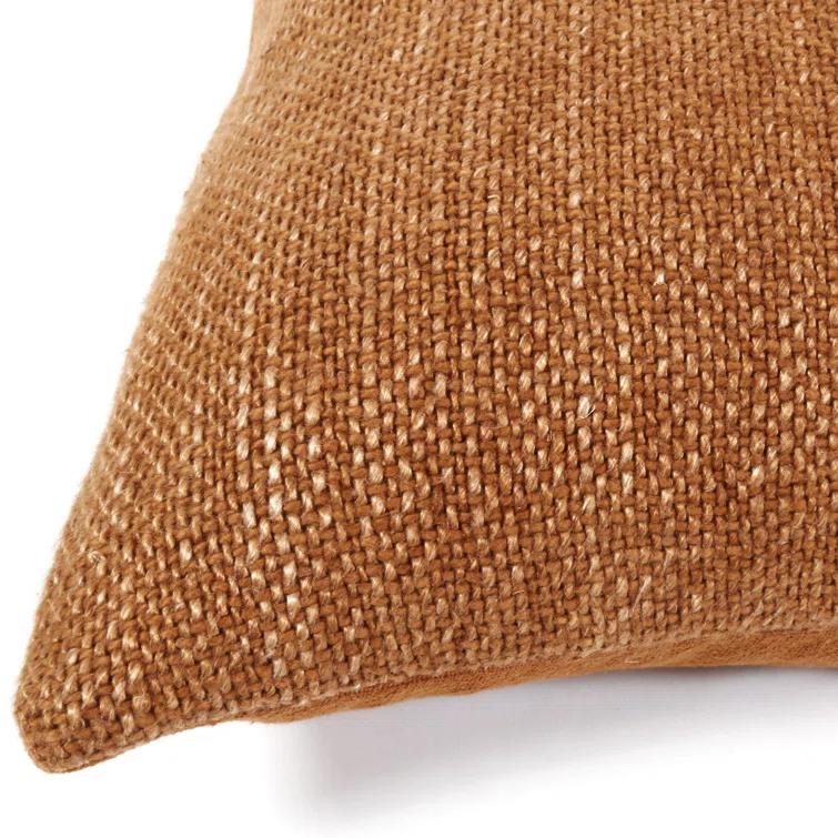 Hendrick Pillow by Pom Pom at Home - Amber / 20" x 20"