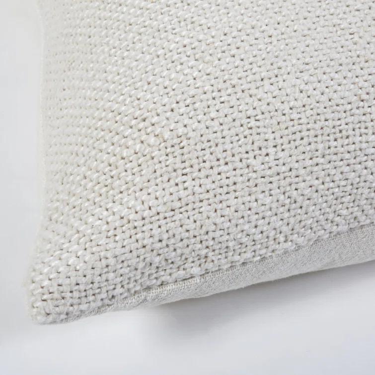 Hendrick Pillow by Pom Pom at Home - Cream / 14" x 40"