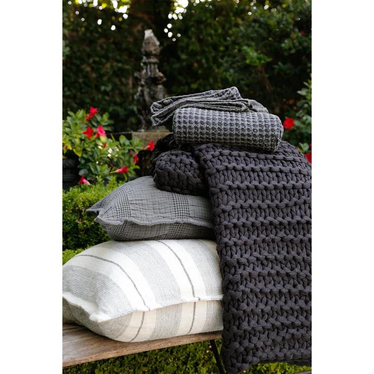 Finn Throw by Pom Pom at Home - Midnight