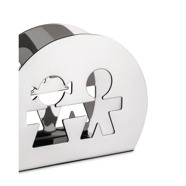 Alessi Girotondo Stainless Steel (18/10) Napkin Holder