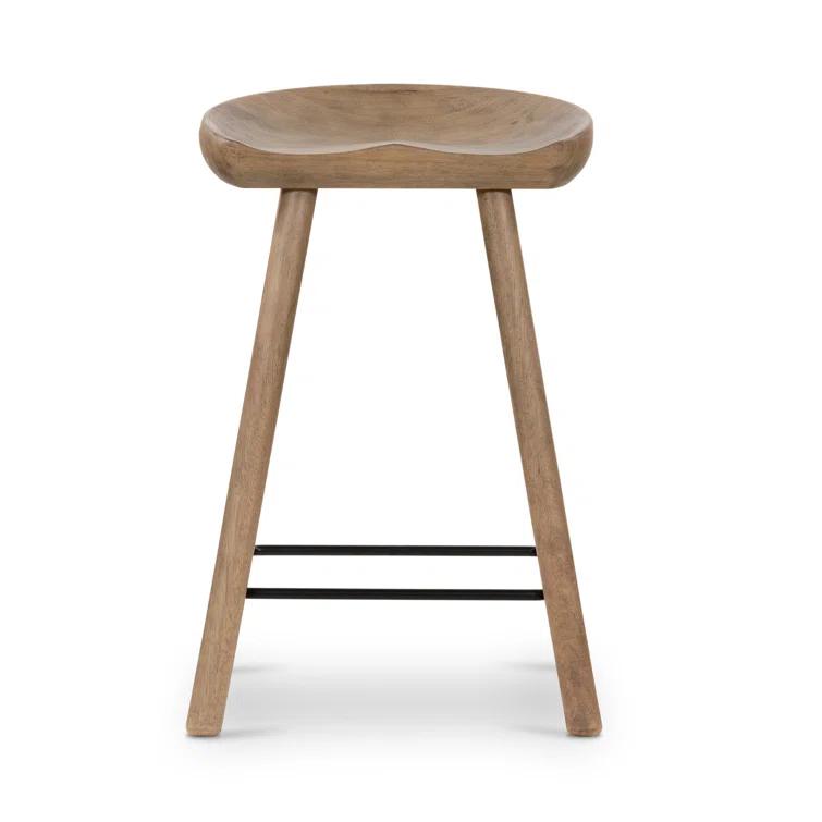 Casimer Solid Wood Stool