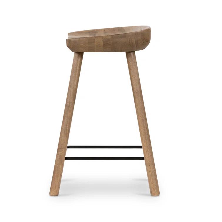 Casimer Solid Wood Stool